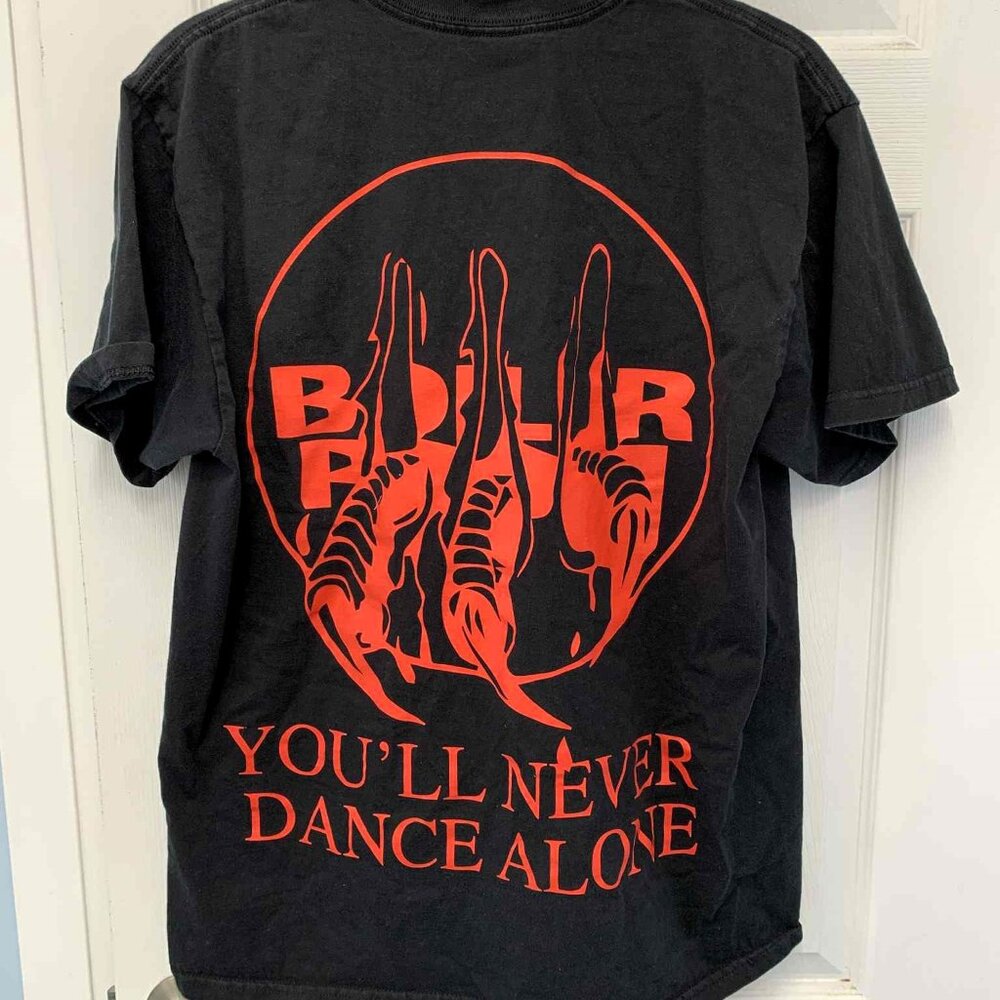Boiler Room T-shirt - Dance/EDM - Black/Red - Sz.L